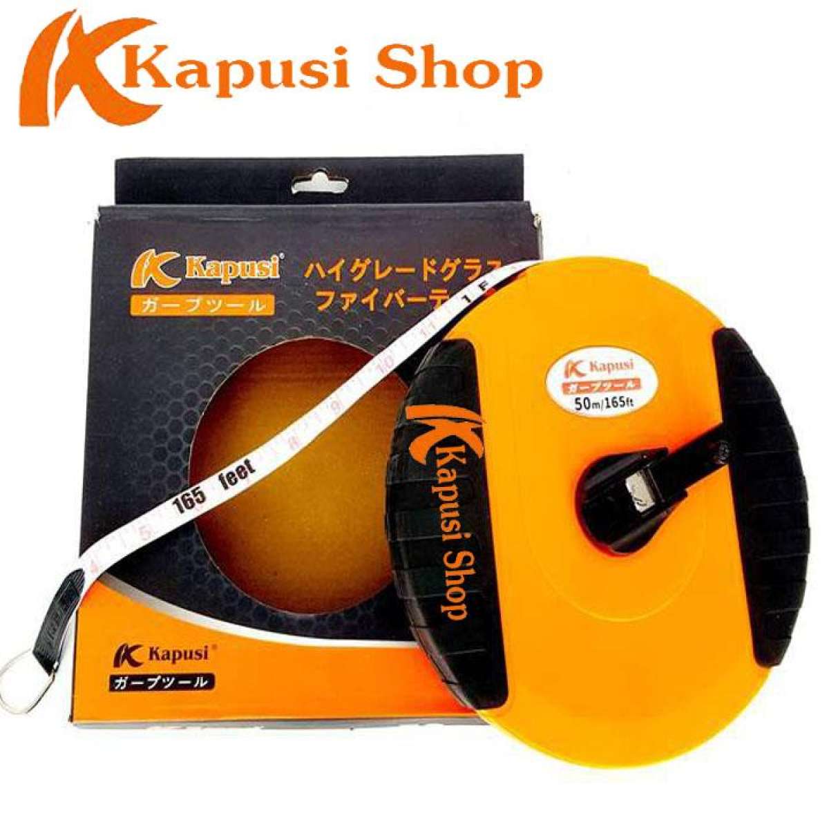 Thước dây cuộn cao cấp kapusi 50m