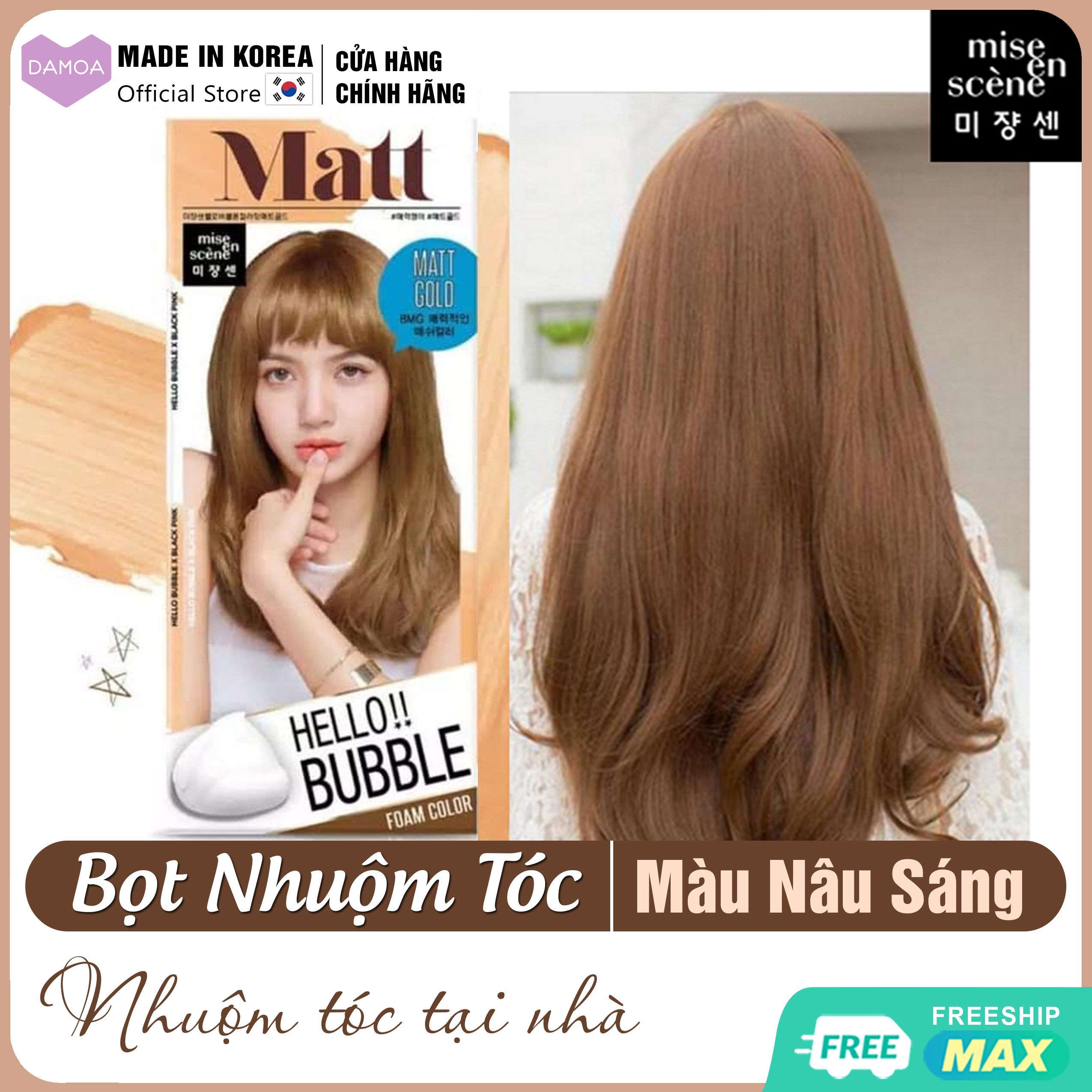 Bạn đang tìm kiếm sản phẩm nhuộm tóc hiệu quả và dễ sử dụng? Bọt nhuộm tóc là giải pháp tuyệt vời cho bạn. Với công thức đột phá, sản phẩm này sẽ giúp bạn nhuộm tóc dễ dàng mà không gây hại cho tóc và da đầu. Hãy tận hưởng cảm giác thư giãn khi tô điểm cho bản thân một mái tóc mới mẻ.