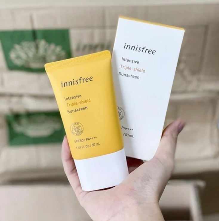 Kem chống nắng innisfree intensive triple shield sunscreen spf50+/pa++++