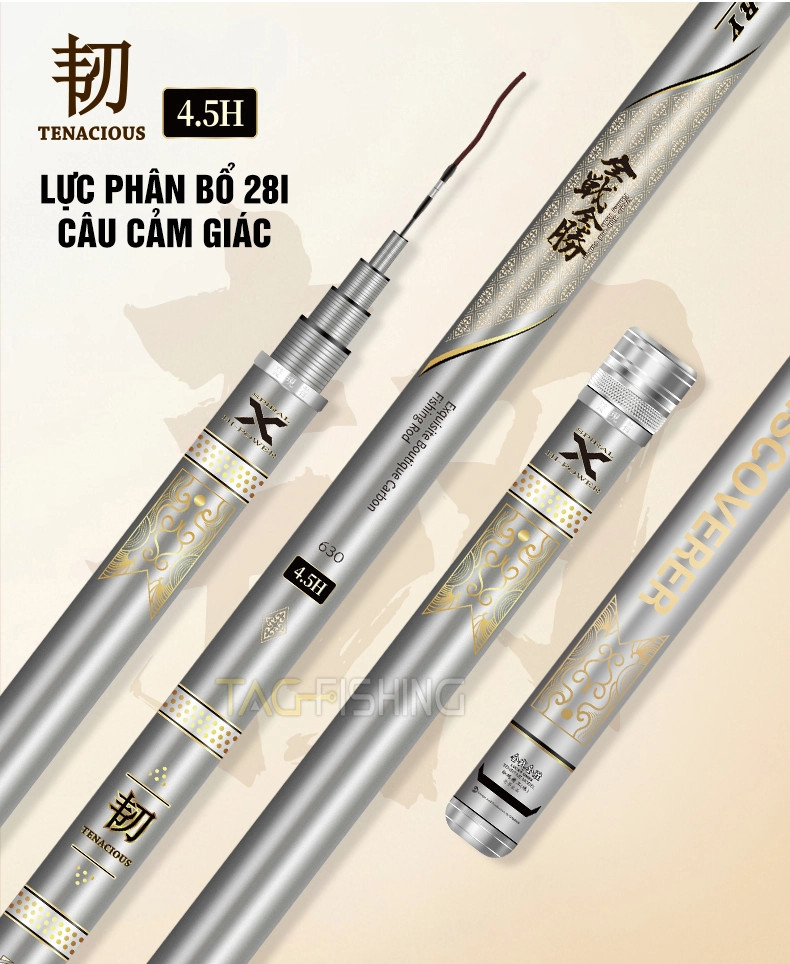 Cần tay gama fx đại thắng 4.5h 5.5h 6.5h