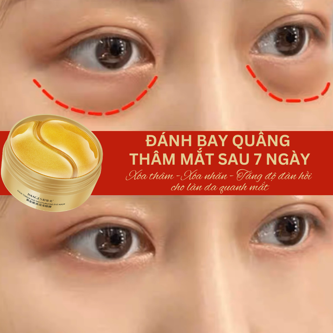 Mặt nạ mắt collagen images alga lady series giảm quầng thâm mắt tan bọng mắt hộp 60 miếng