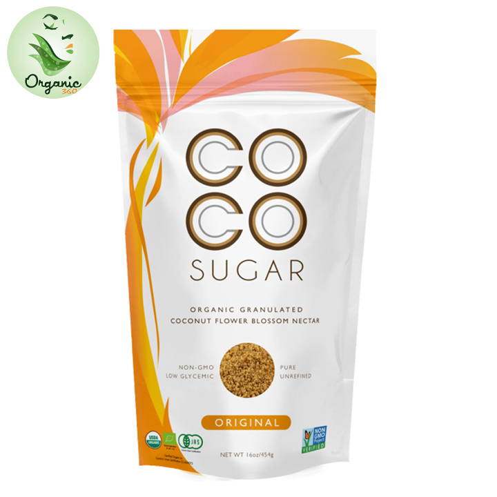 Đường mật hoa dừa hữu cơ pt coco 454g