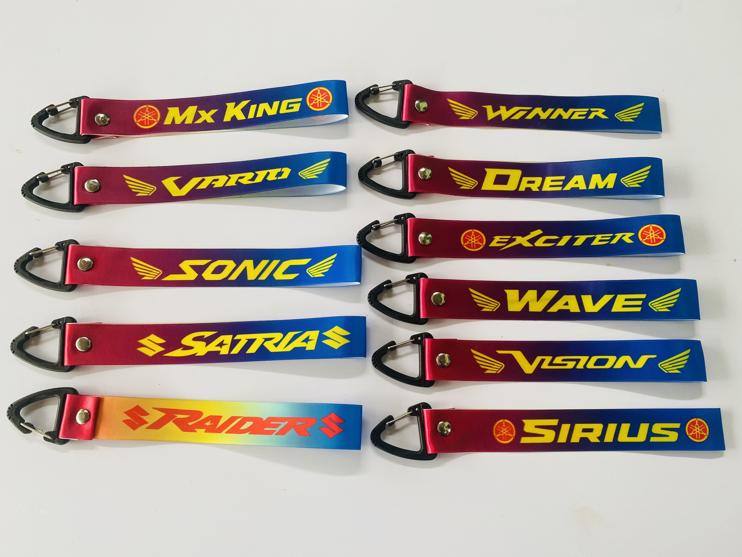 Móc khoá xe máy, dây móc khoá, dây treo chìa khoá - Vario-Satria-Sonic-Raider-MxKing-Dream-Wave-Exciter-Winner-Sirius
