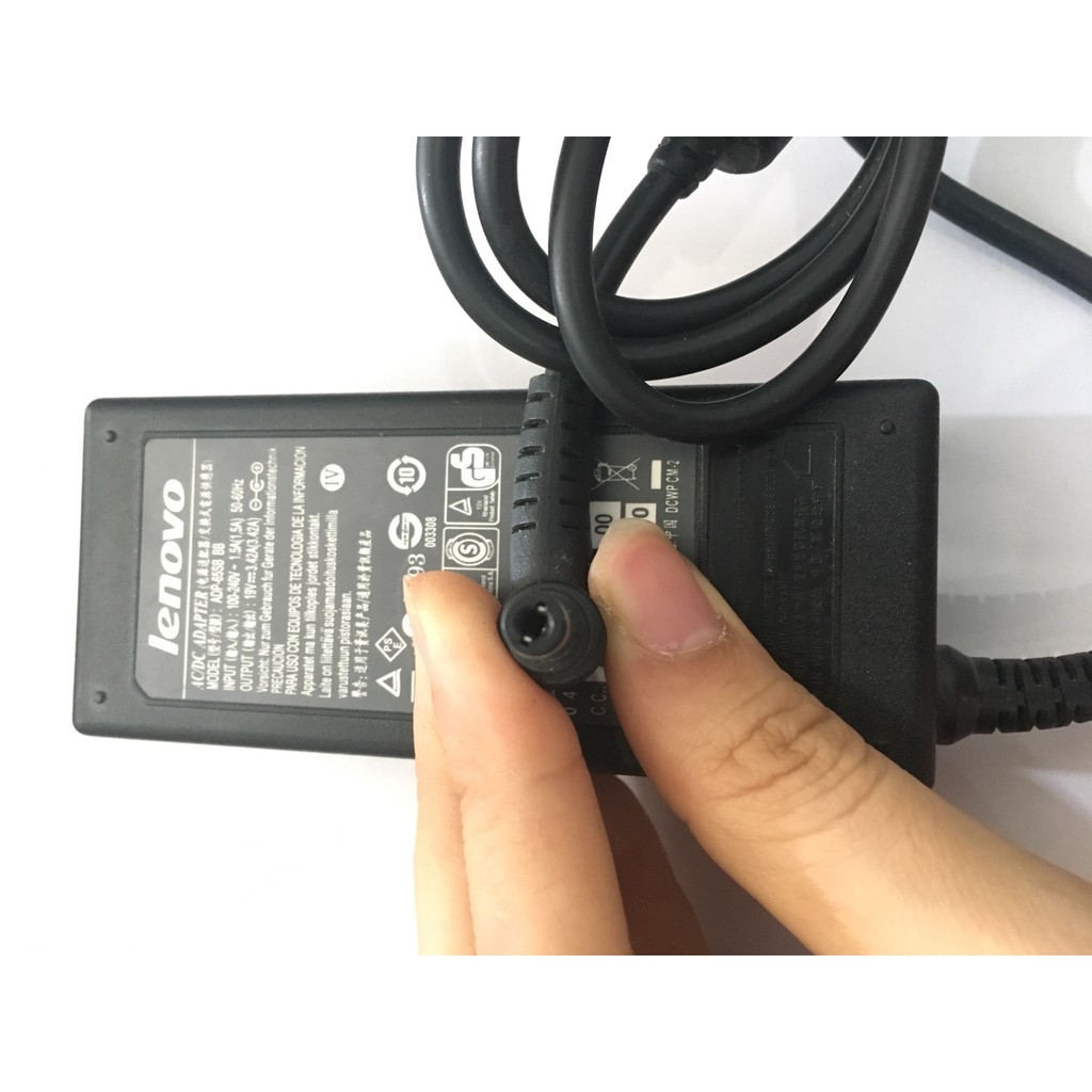 Sạc laptop ibm/lenovo 20v - 3.25a đầu thường chân zắc 5.5mm x2.5mm