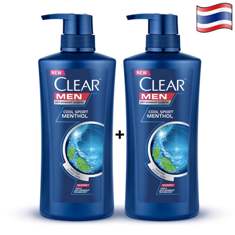 2 CHAI DẦU GỘI CLEAR MEN - THÁI LAN - 400ml/chai