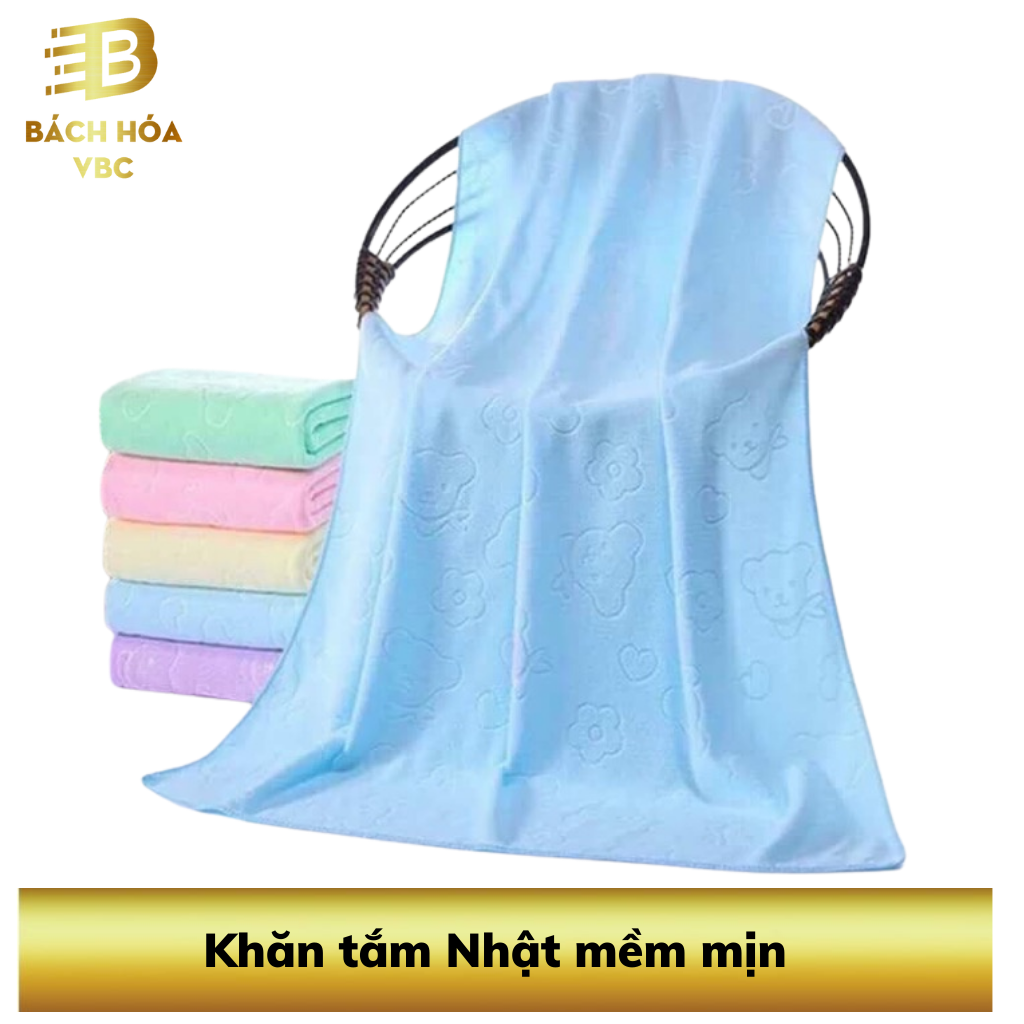 Khăn tắm nhật , khăn tắm siêu mềm mịn