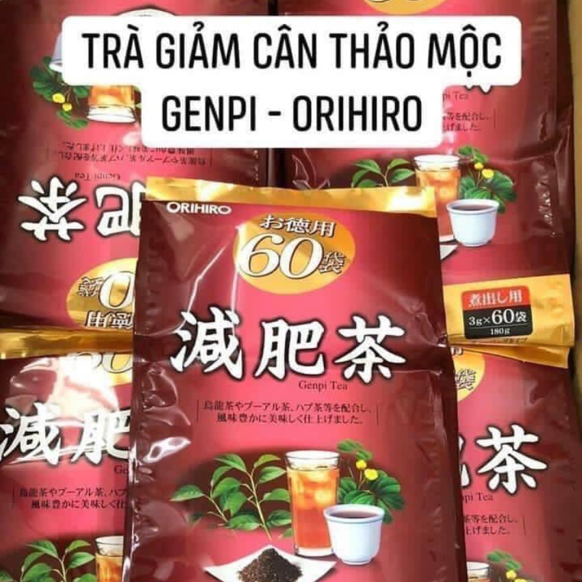 Trà tiêu mỡ Genpi tea Orihiro Nhật Bản