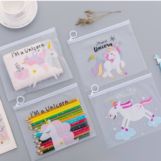 Túi zip unicorn a5