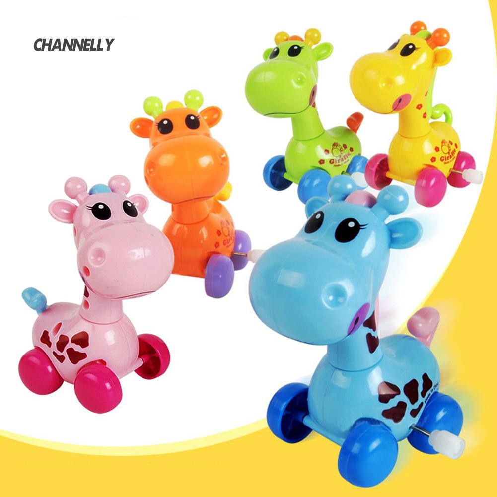 [HCM]Đồ chơi vặn cót hình con Hươu Cao Cổ