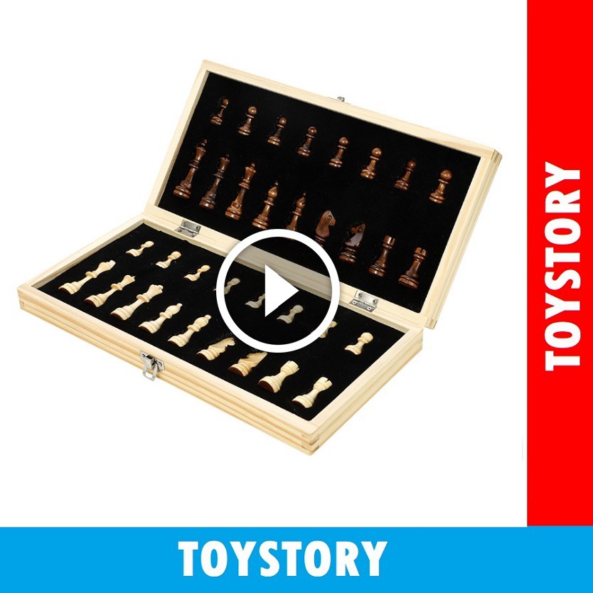 [Tặng Kèm 2 Hậu] Bộ Cờ Vua Hộp Gỗ Nam Châm Cao Cấp 29x29 34x34cm Và 39x39cm  Đồ Chơi Trẻ Em Người Lớn