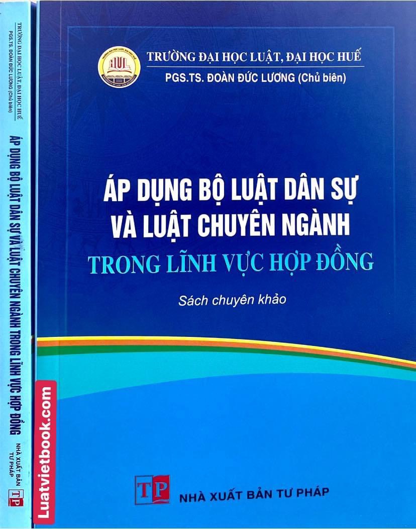 Áp dụng bộ luật dân sự và luật chuyên ngành trong hợp đồng