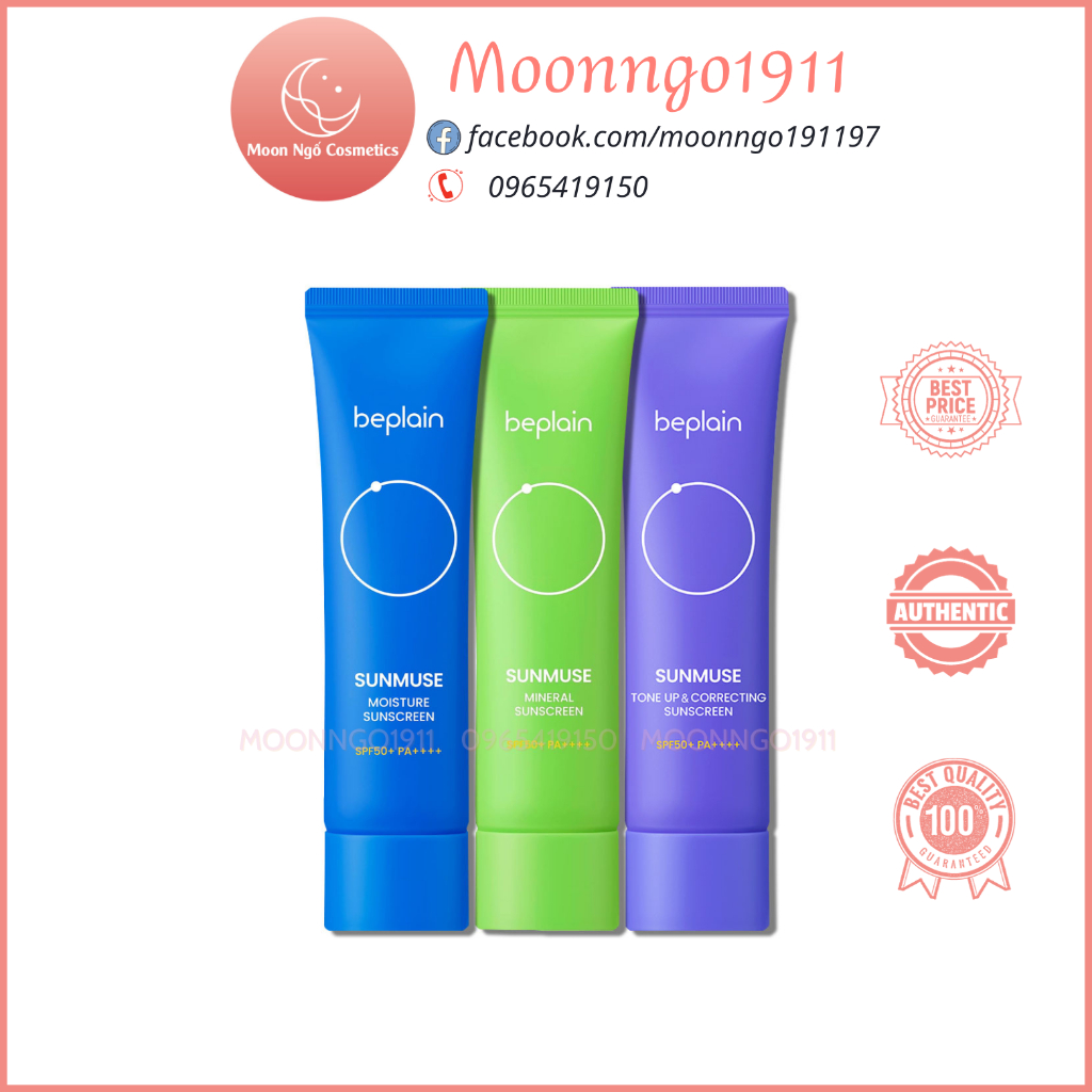 Kem chống nắng beplain 50ml