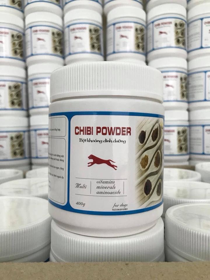 Thực phẩm bổ sung khoáng chất và các loại axit amin cho chó Chibi Powder