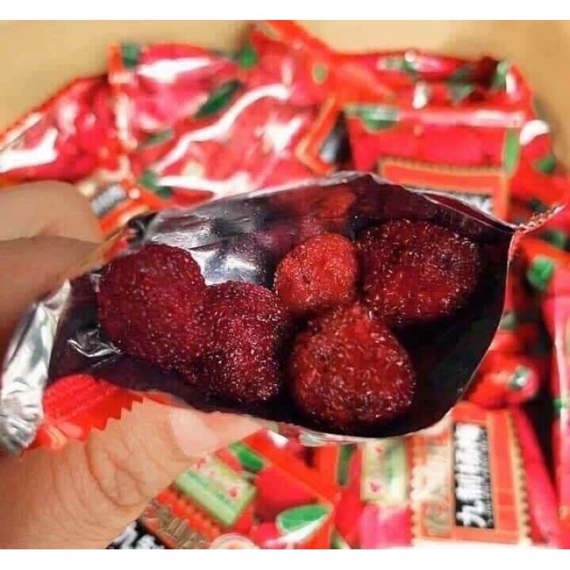 Thanh mai xí muội dạng gói