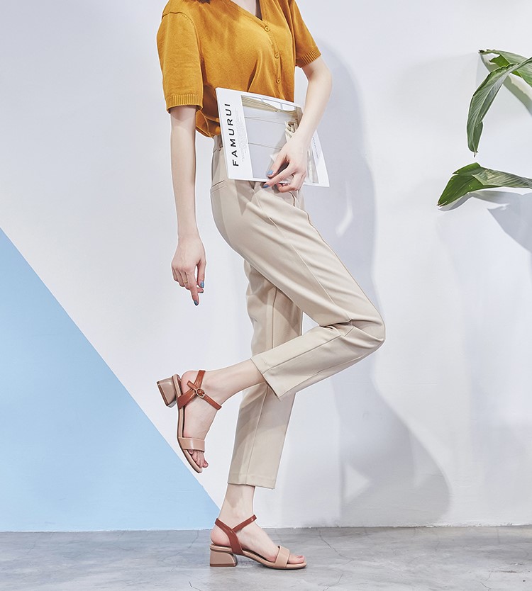 [HCM]Giày Sandal gót 3p kiểu Hàn Quốc siêu hót - CG-0357 - Mua 1 tặng 1 quà
