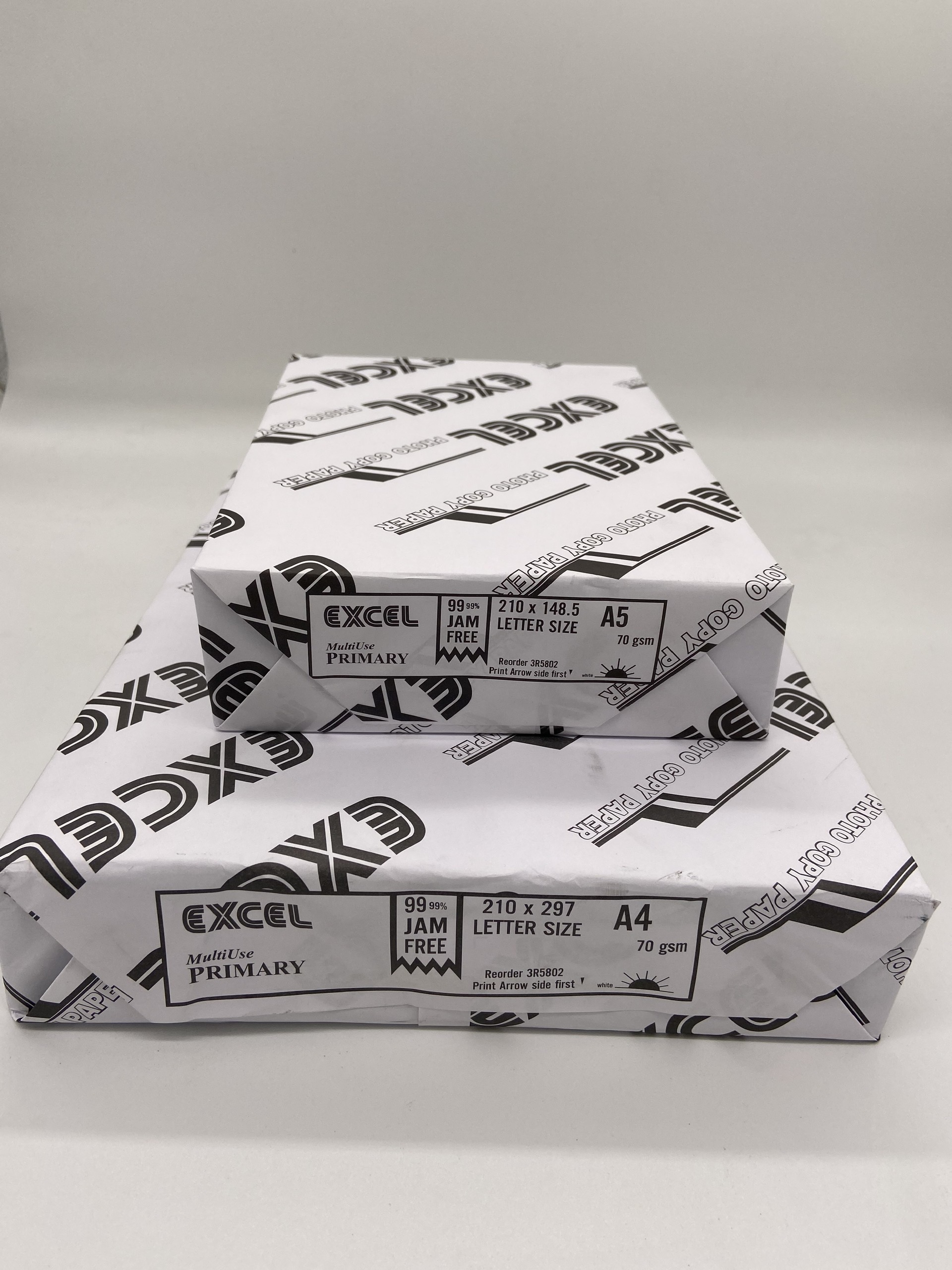 Giấy A4 / A5 excel 80gsm - Loại tốt - Đủ 500 sheet/ream và đúng định lượng