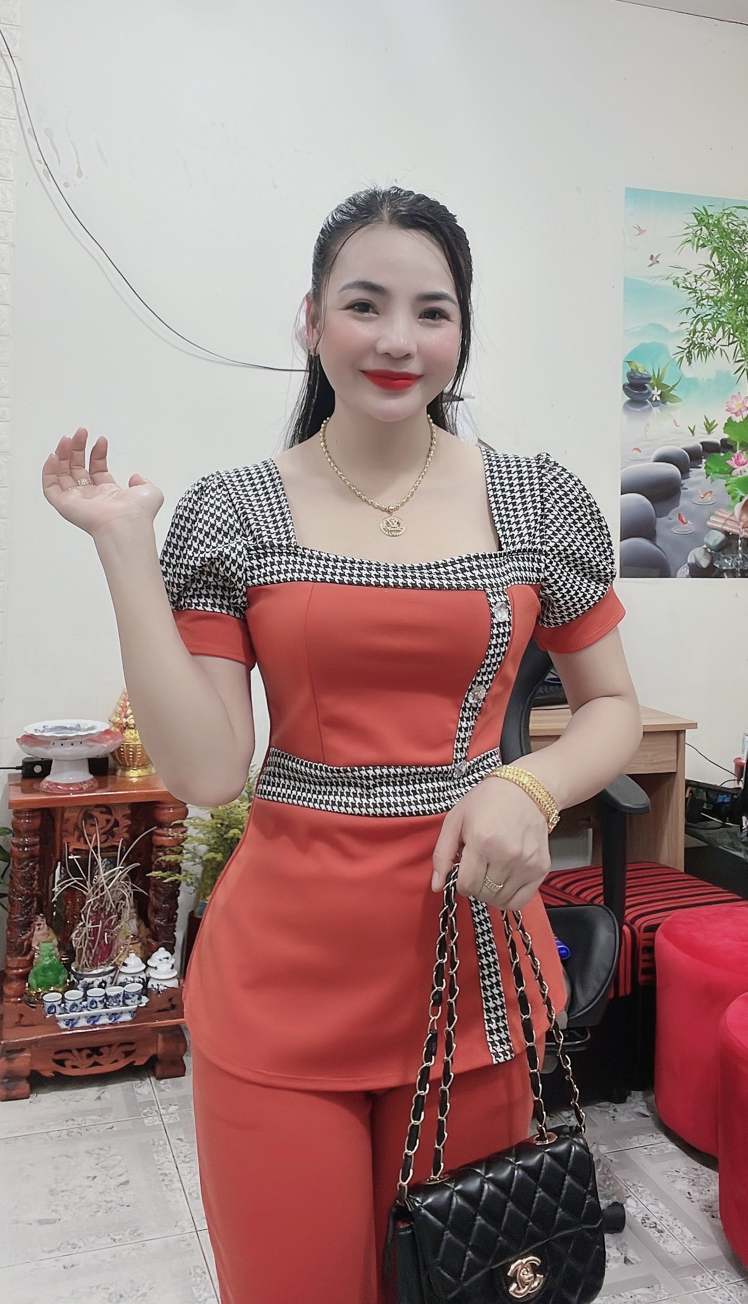 Sét bộ thun cát hàn dễ thương