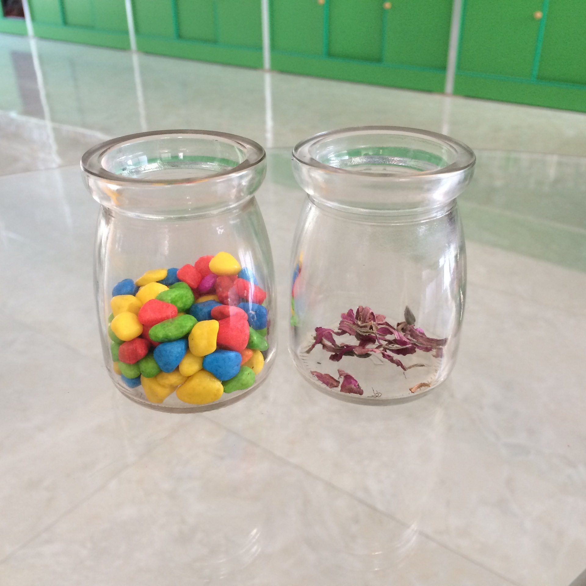 Hũ thủy tinh 100ml 200ml tròn làm sữa chua, caramen, pudding