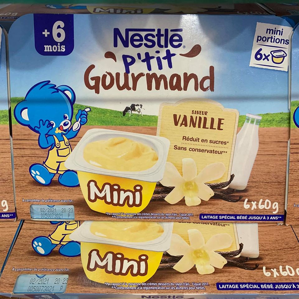 Váng sữa Nestle Pháp