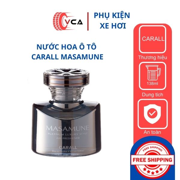 Nước hoa ô tô carall masamune cao cấp - nhiều hương vị - phù hợp cho cả nam và nữ