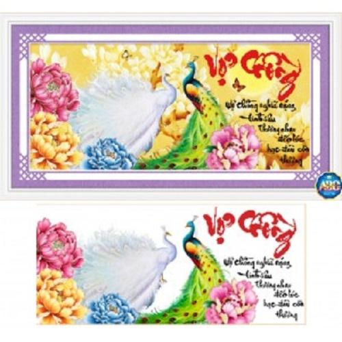 Tranh đinh da Vợ chồng