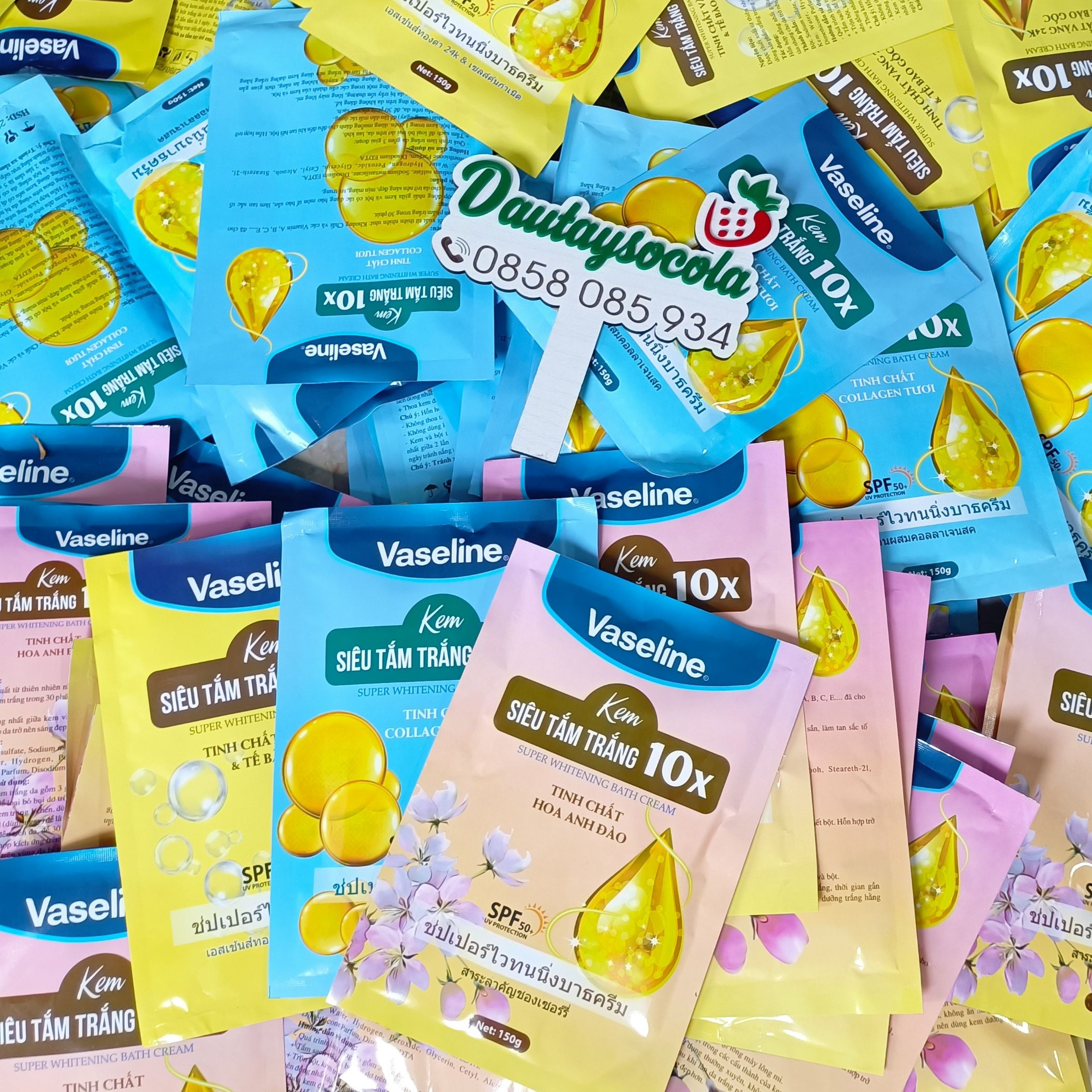 Tắm trắng vaseline thái lan
