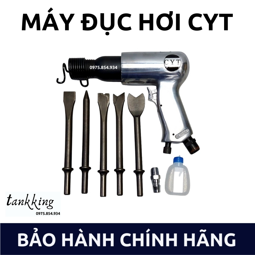 Máy đục hơi, máy đục tỉa dùng khí nén đa năng CYT