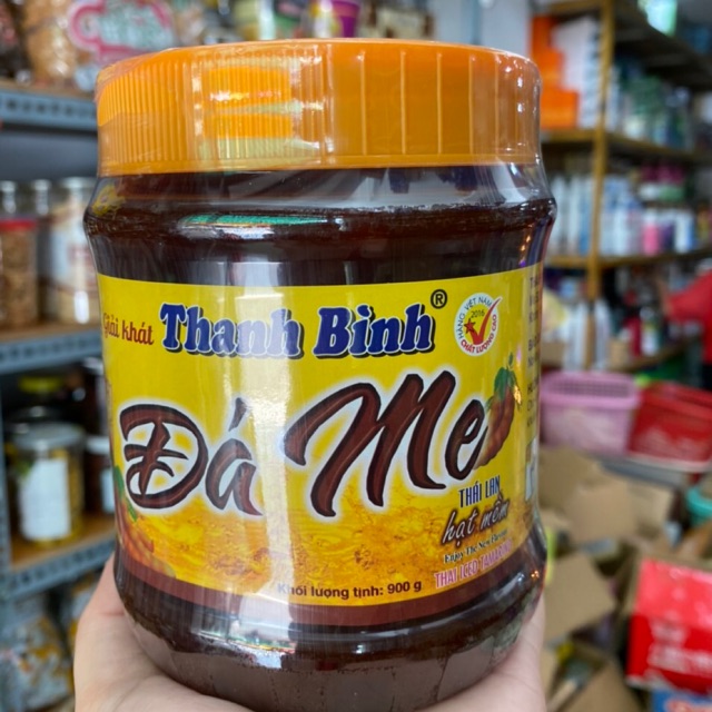 Đá me hạt dẻo thanh bình hủ 900g