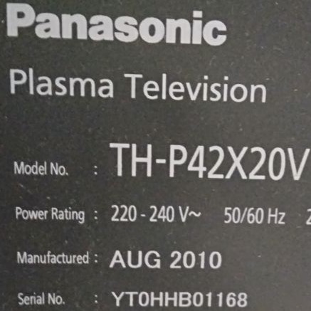 Bo nguồn th-p42x20v, th-p42a20v, 42x20v, 42a20v