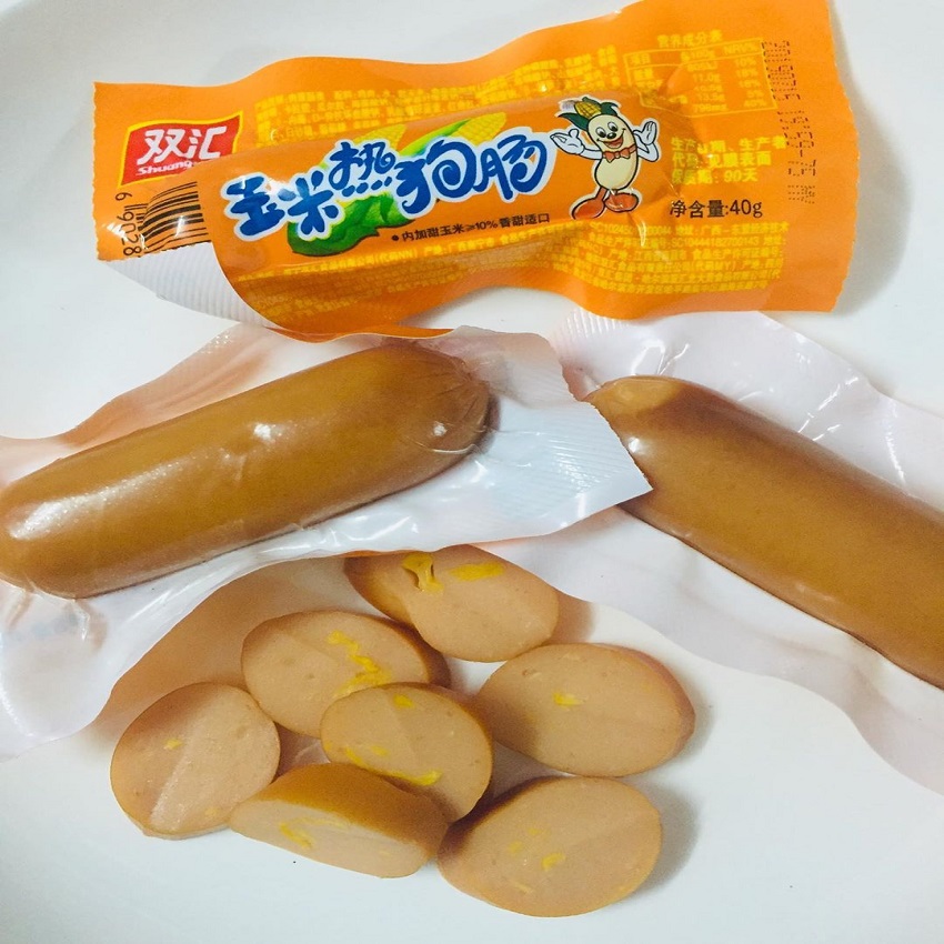 Xúc xích ngô ❤️FREESHIP❤️ Xúc xích ngô thơm ngon tuyệt hảo loại to 32 gam