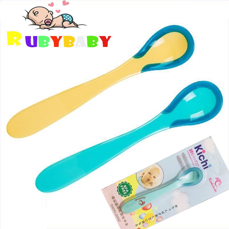 Thìa, Muỗng Báo Nóng Kichi An Toàn Cho Bé Sơ Sinh
