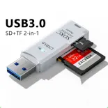 2 Trong 1 USB 3.0 Đầu đọc thẻ USB 2.0 Để Đầu đọc thẻ Micro SD đầu đọc thẻ USB Bộ chuyển đổi tốc độ cao thẻ nhớ Flash Reader thẻ nhớ TF Cho PC phụ kiện máy tính xách tay