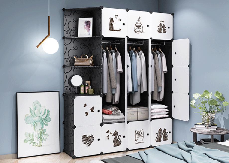 Tủ nhựa - tủ ghép - tủ 20 ngăn 17n3x