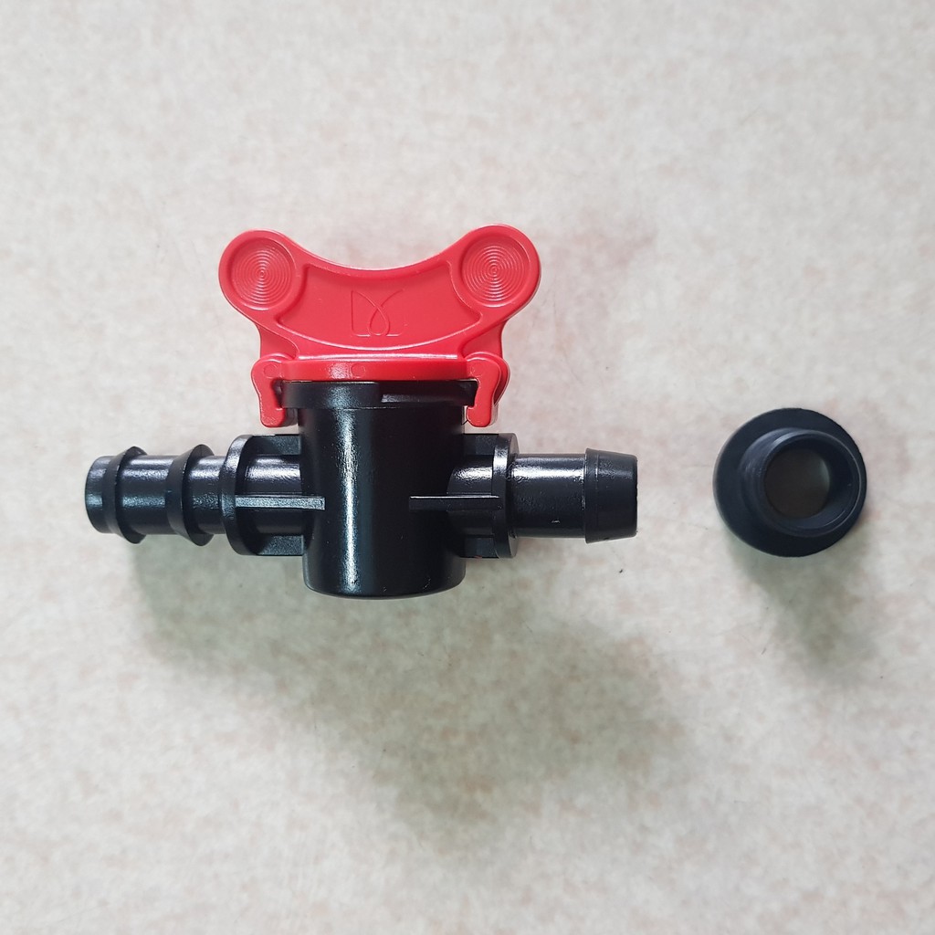 Combo 10 van khởi thủy ống ldpe 16-20-25mm có ron cao su