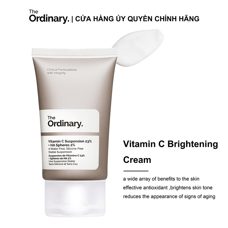 The Ordinary Serum Vitamin C Brightening Cream Vitamin C Suspension 23% + HA Spheres 2% 30ml