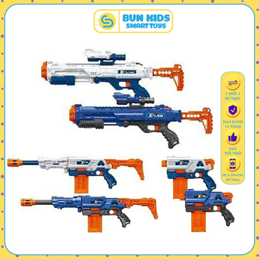 Bộ sưu tập đồ chơi trẻ em phóng xốp ner size lớn