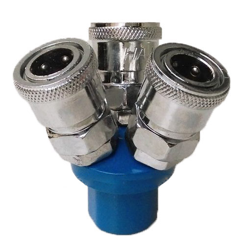 Đầu chia hơi,chia hơi 3 chạc chia 3 thiết bị ren trong 1/4(13mm)