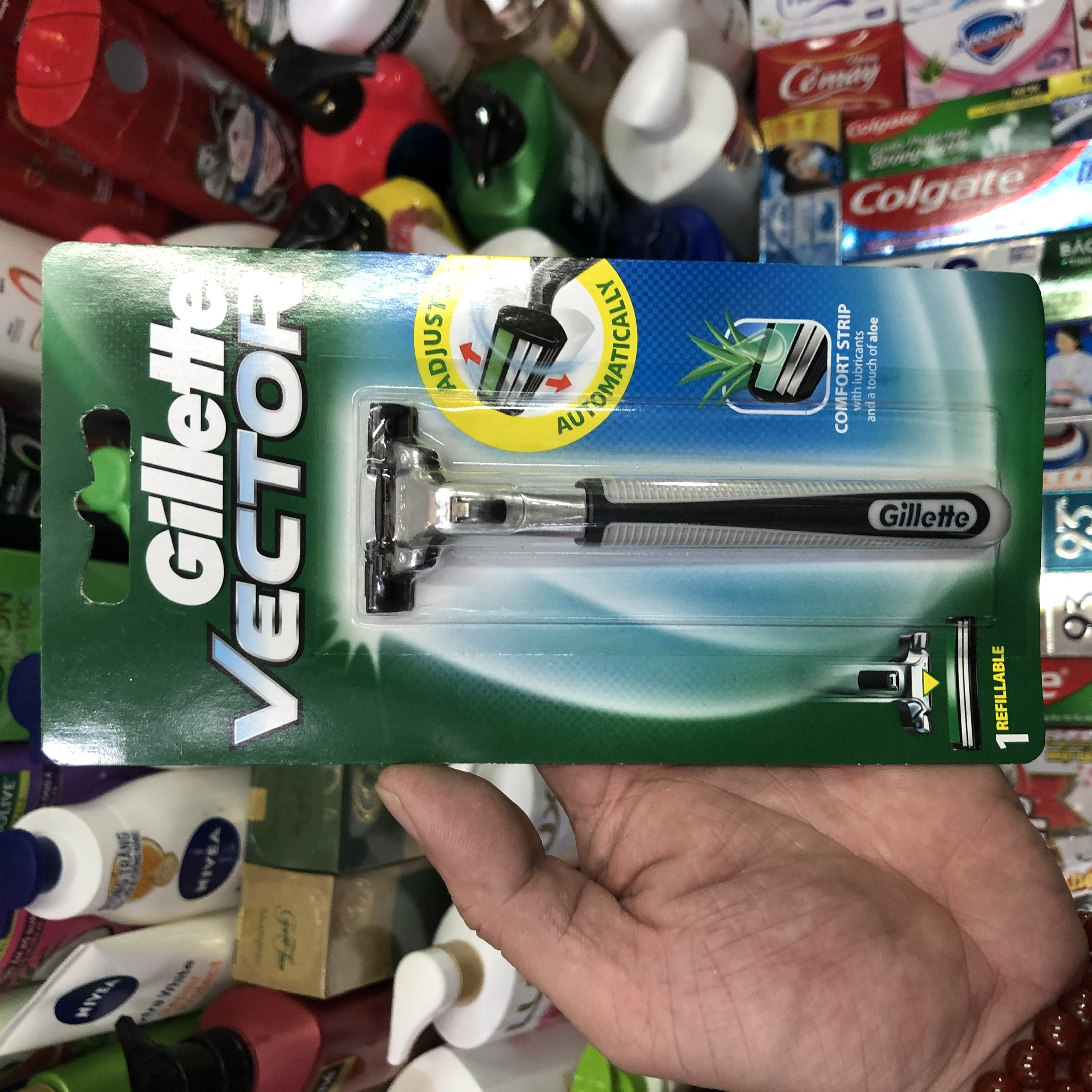 Dao cạo râu gillette vector