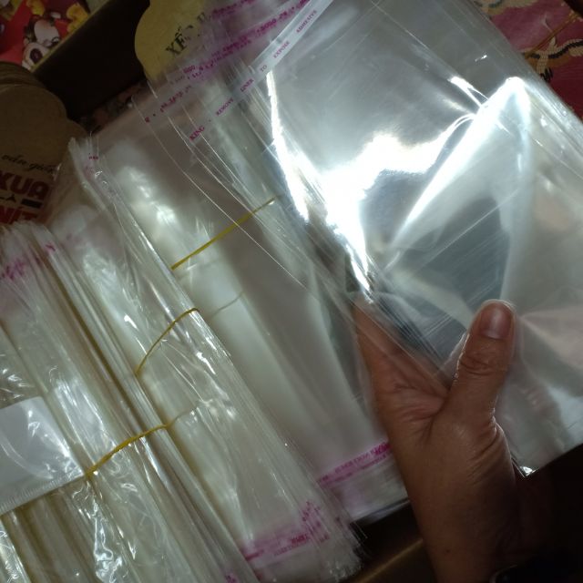 500g - 1kg Túi OPP Trong Suốt Dán Miệng Size Nhỏ Đựng Trang Sức, Khẩu Trang