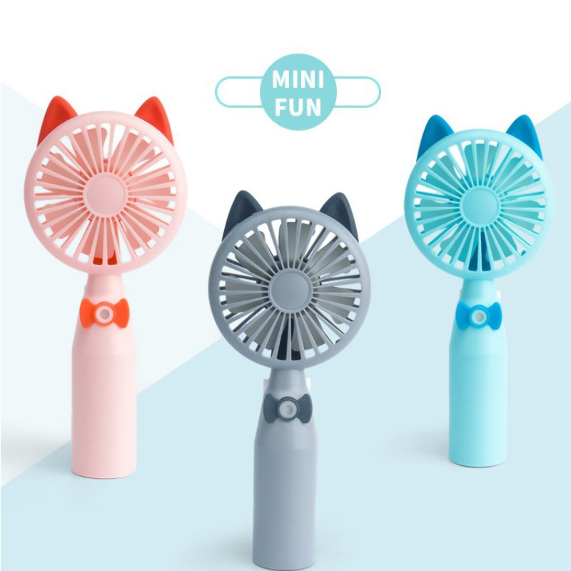 Quạt phun sương cầm tay mini - quạt cầm tay mini có tích hợp phun sương siêu tiện lợi cực mát