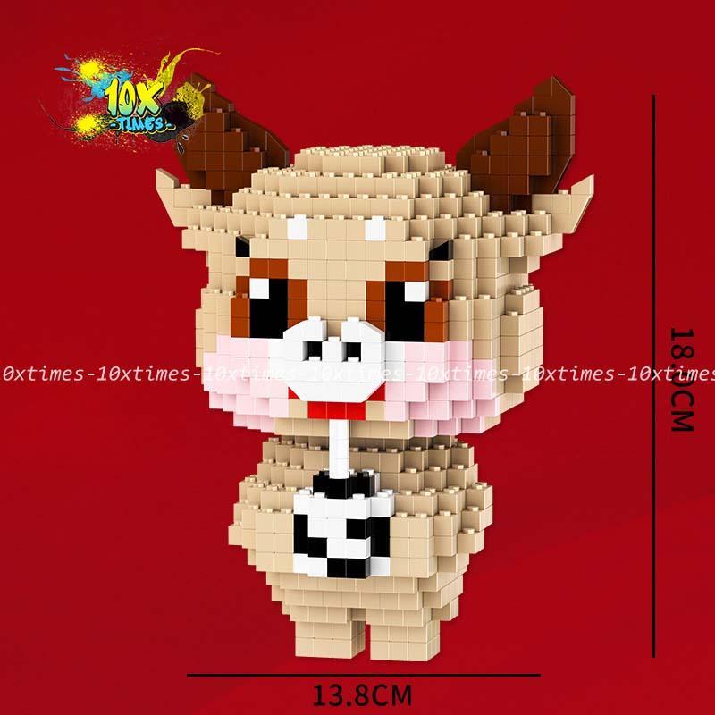 Mô hình lắp ráp 12 con giáp lớn