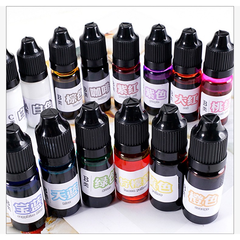 Màu Alcohol Ink Tạo Hiệu Ứng Loang Bề Mặt Làm Handmade