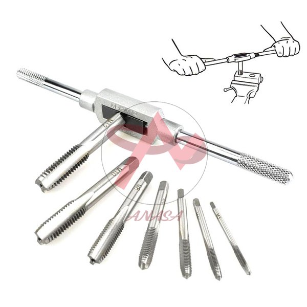 Bộ Taro Tạo Ren 8 Chi Tiết M3-M12