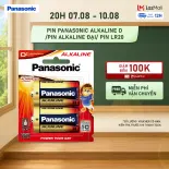 Pin Panasonic Alkaline D (Pin Đại) LR20 – Hàng Chính Hãng
