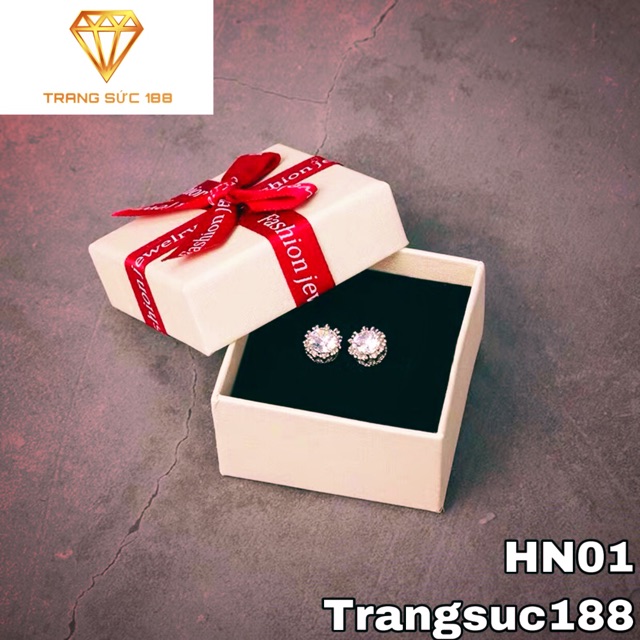 [HCM]Hộp đựng nhẫn bông tai miếng lót xốp màu đen làm tăng thêm độ sáng của sản phẩm và phủ bên ngoài lớp giấy mỹ thuật cao cấp