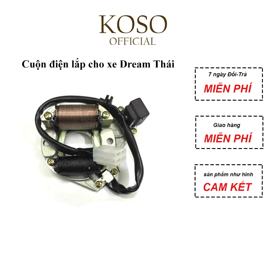 Cuộn điện lắp cho xe Dream Thái KOSO HÀNG ZIN THÁI