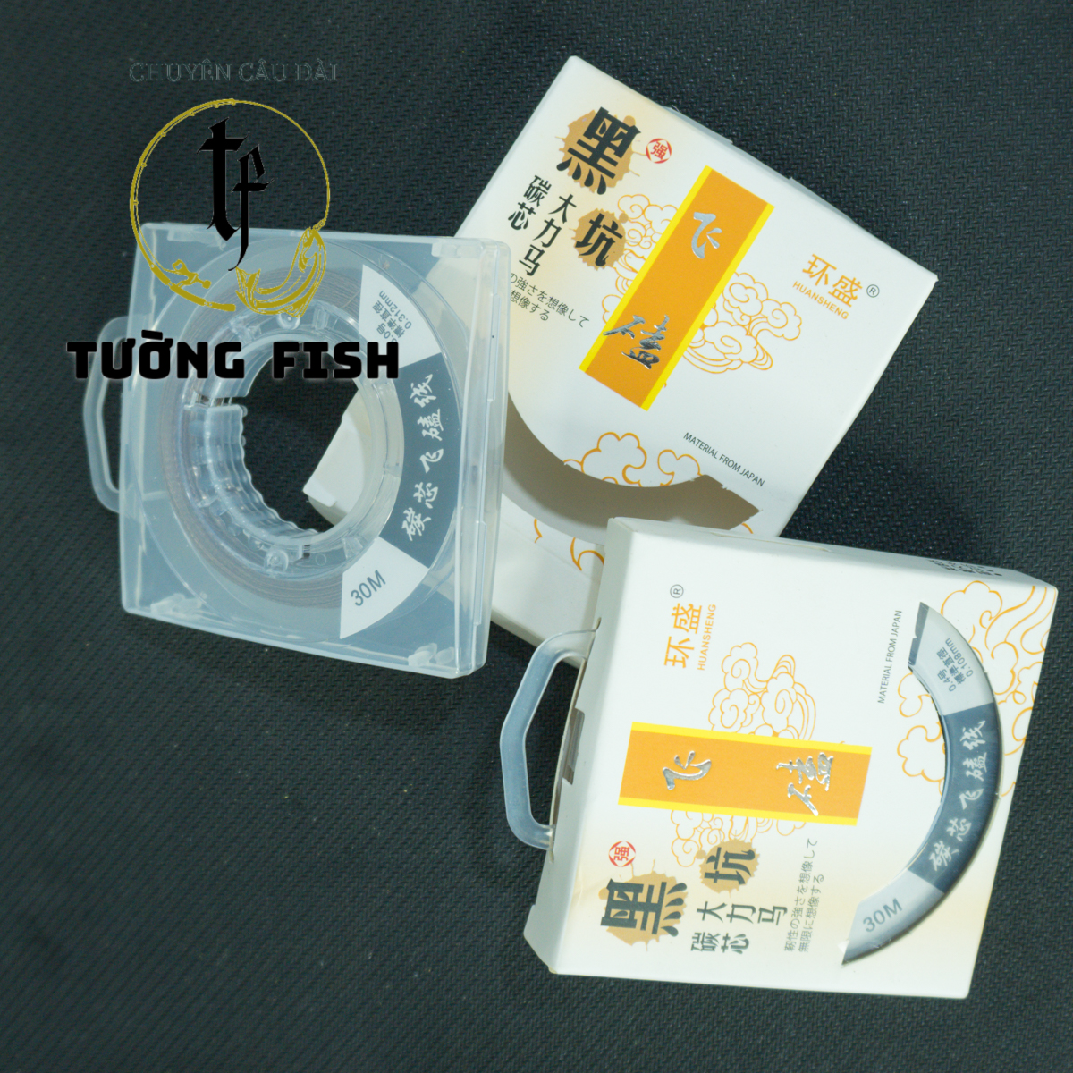 Dây PE lõi carbon siêu trâu, chống rối 30m