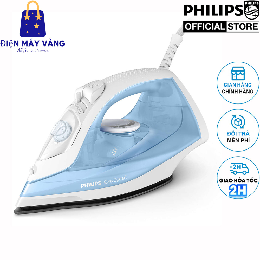 Bàn ủi hơi nước Philips GC1740 bảo hành toàn quốc