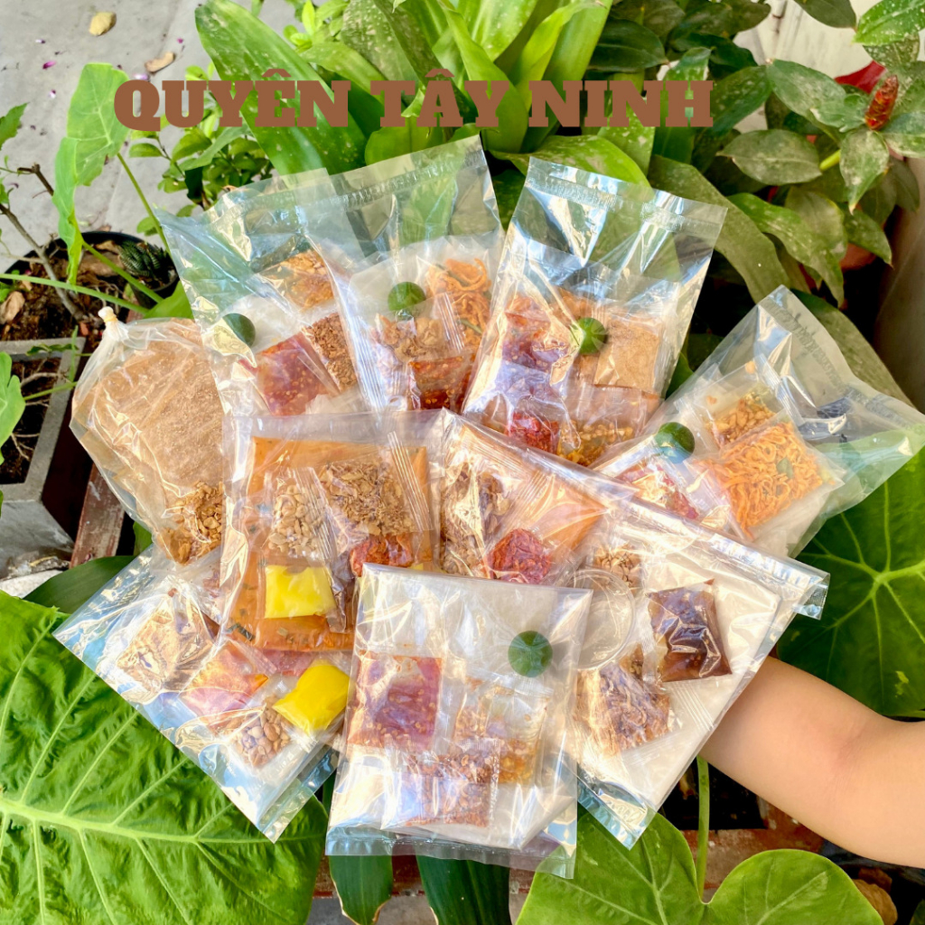   Combo MIX  Bánh Tráng các loại bịch HOT PHƠI SƯƠNG TRỘN CHẤM cực ngon - QUYÊN TÂY NINH 