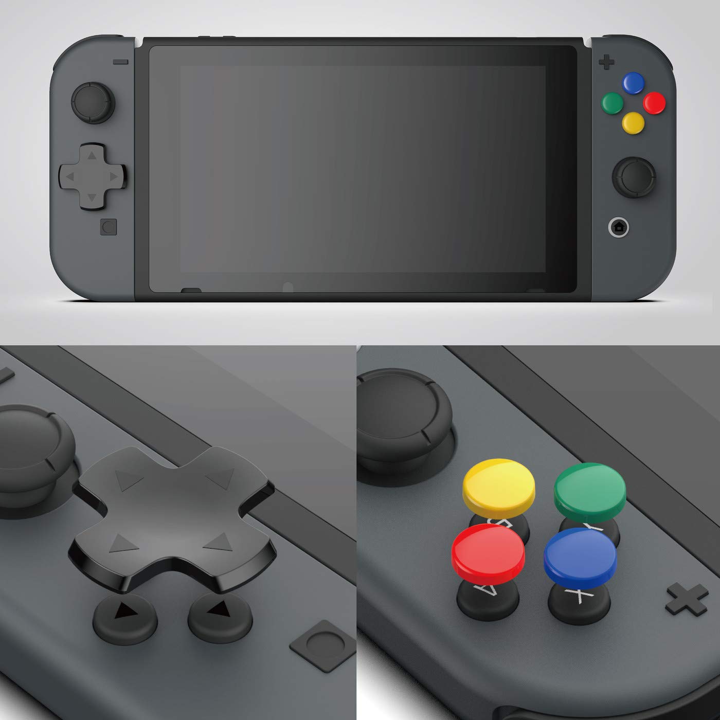 Set Nút D-Pad Joy-Con Controller - Skull & Co.